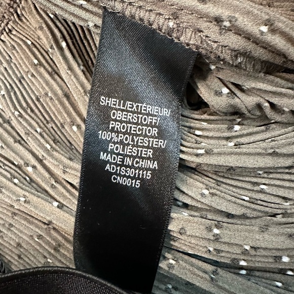 NWT Adrianna Papell Print Pleated Midi Skirt size M - Picture 5 of 5